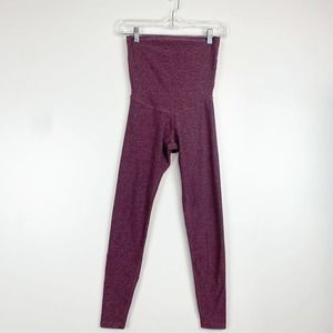 Beyond The Bump Yoga Leggings Womens Small Maternity Pants Spacedye